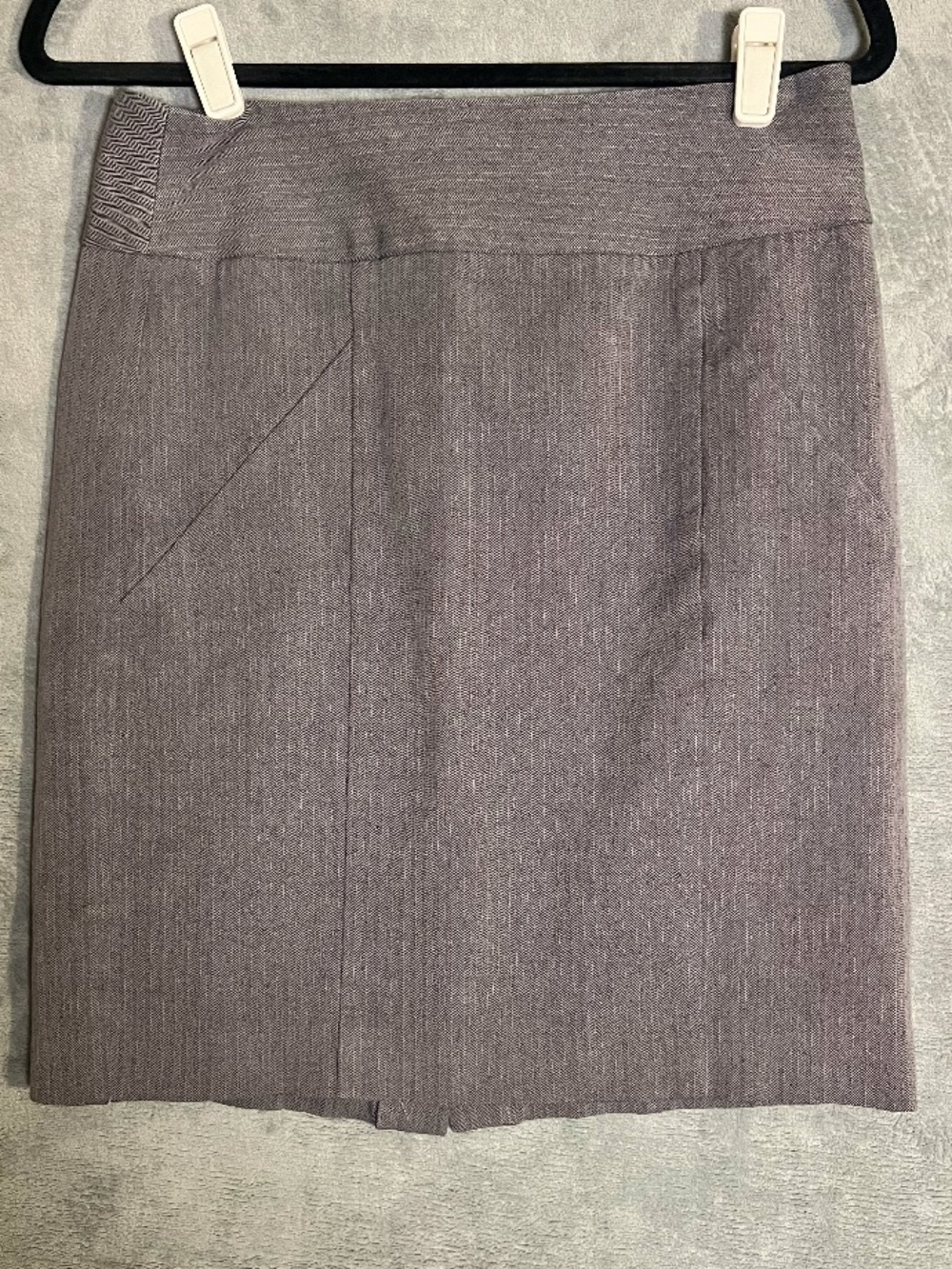 Banana Republic Pencil Skirt‎ with Slit Career Professional size stretch 4